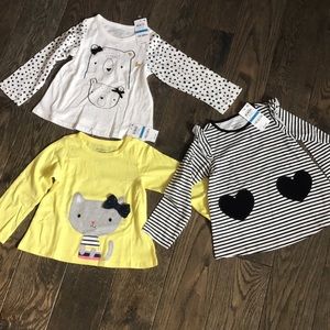 NWT 3 First Impressions Long Sleeve Shirt Bundle